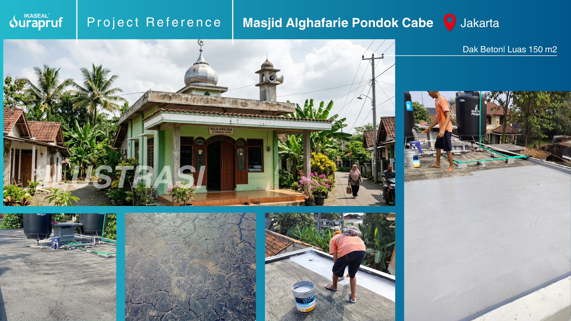 DURAPRUF Project Reference-masjid alghafarie jkt