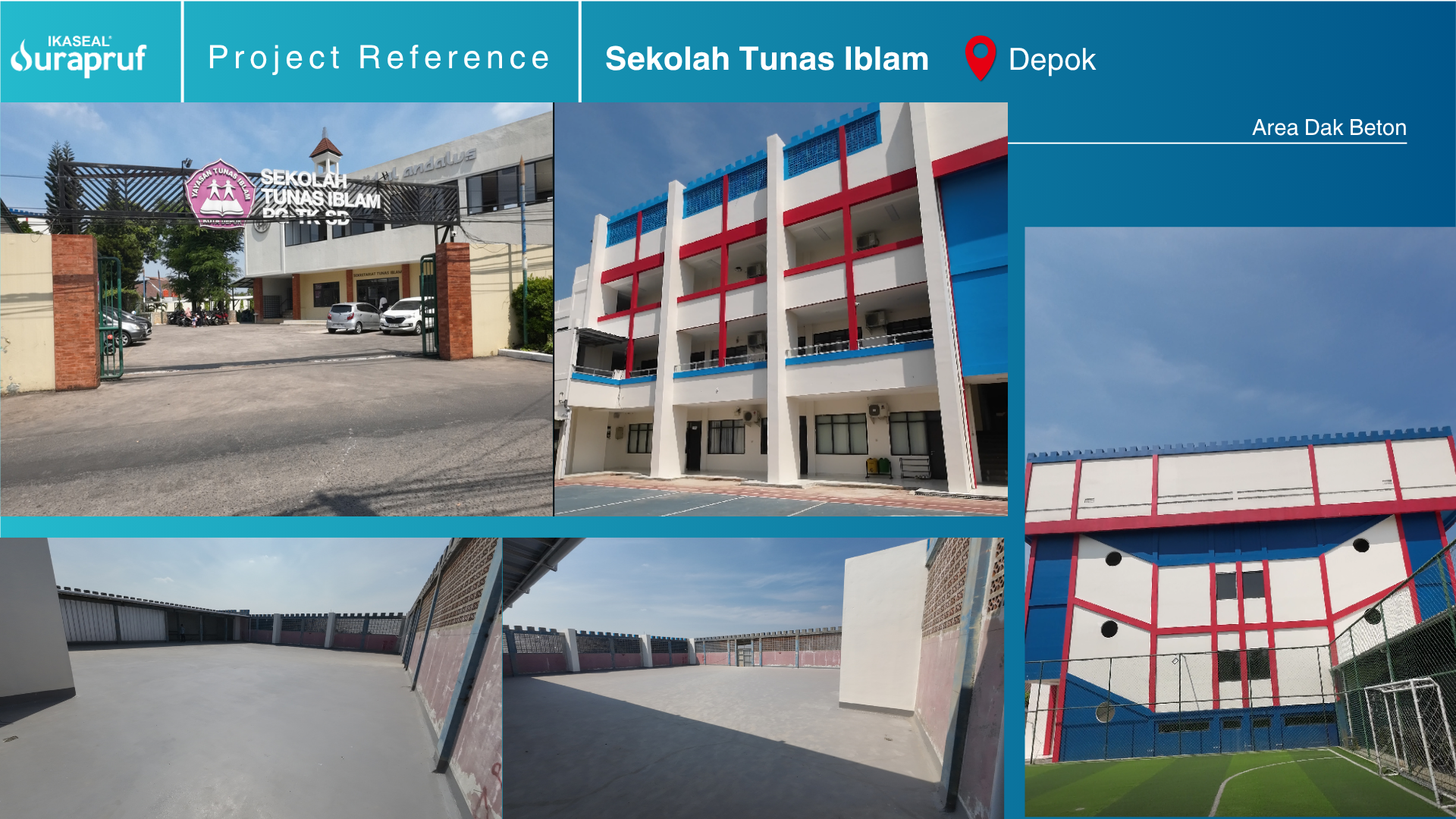 DURAPRUF Project Reference-sekolah tunas iblam-depok